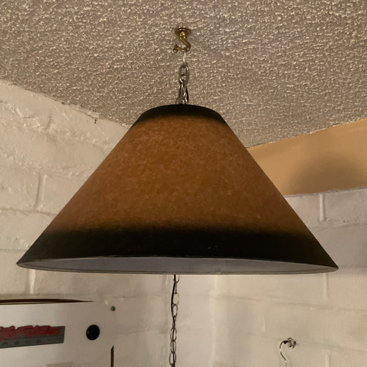 Brighten any space with this  traditional hanging lamp
